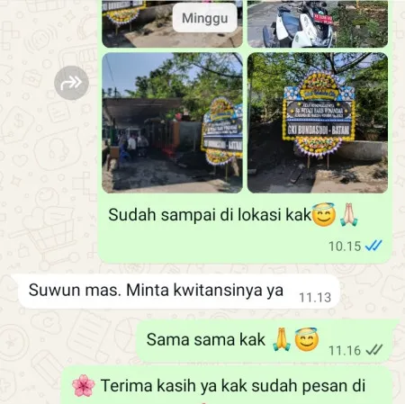 Pengiriman Papan Bunga Duka Menteng