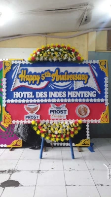 Papan Bunga di Menteng